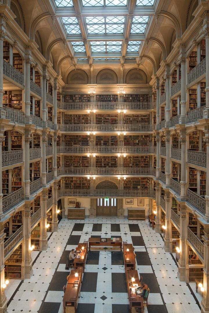 VISIT_BALTIMORE_peabody_library_02566_CREDIT_JOHN_LEHR | CleanPix
