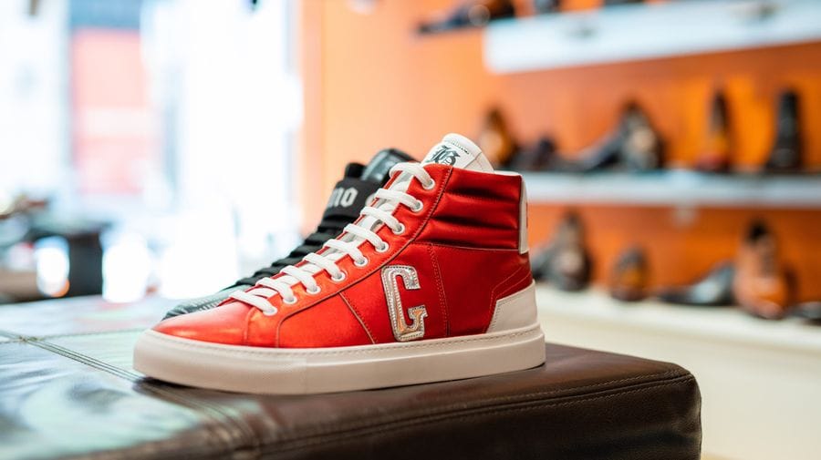 Blue Sole Shoes CleanPix